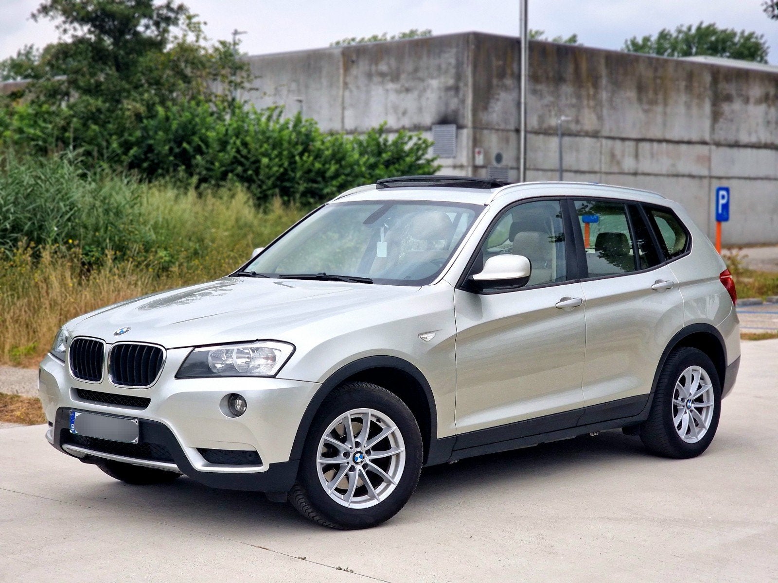 BMW X3 xDrive 2011 2.0 263.000KM Full Option Pano Dak, Auto's, Automaat, Euro 5, Beige, Beige