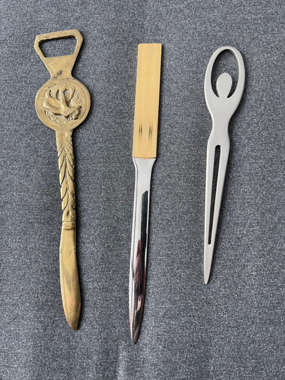 3 Briefopeners, Ophalen of Verzenden