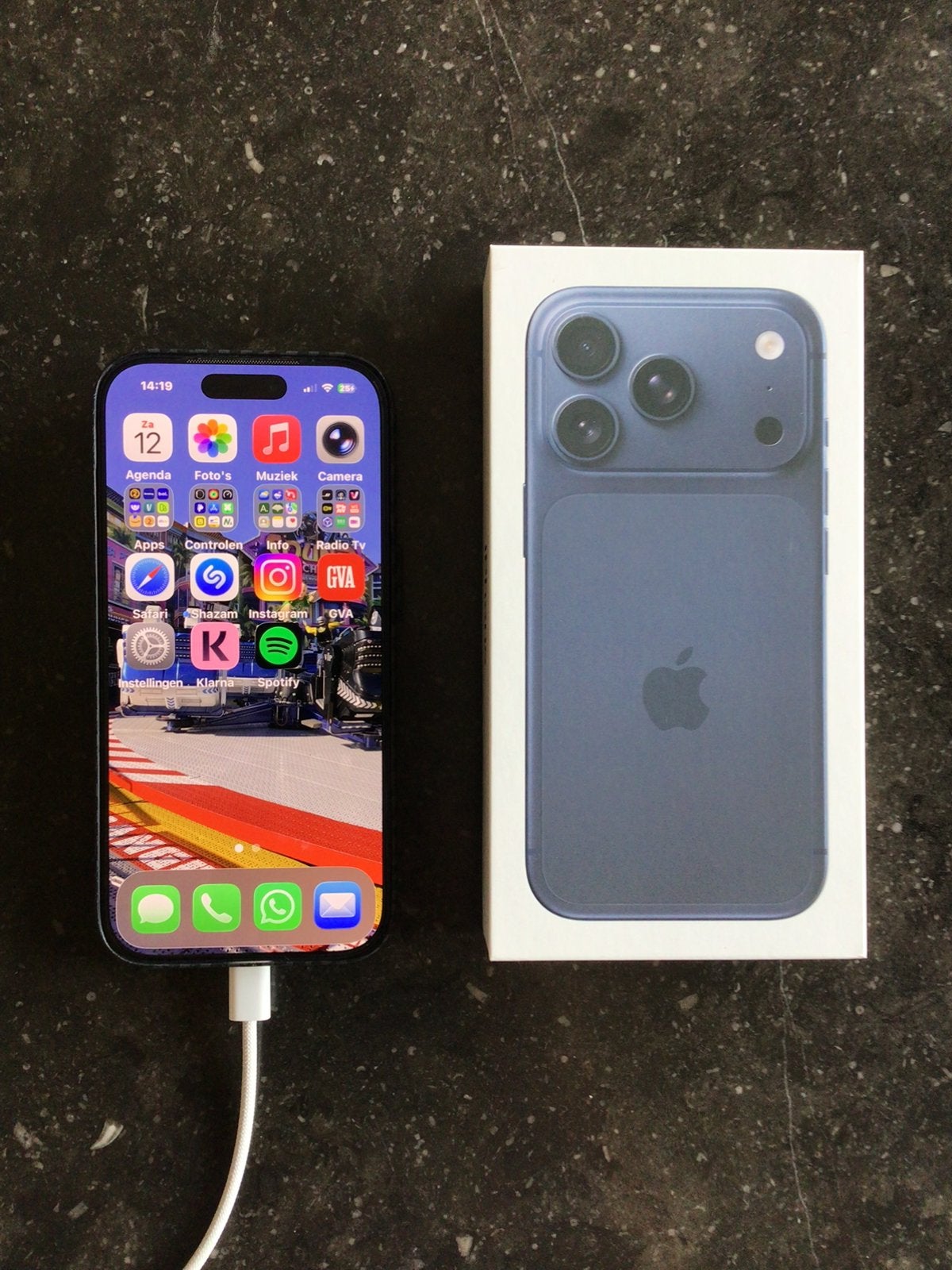 Iphone 17 pro 256GB deep blue, Télécoms, 256 GB, Autres modèles, Comme neuf, Enlèvement