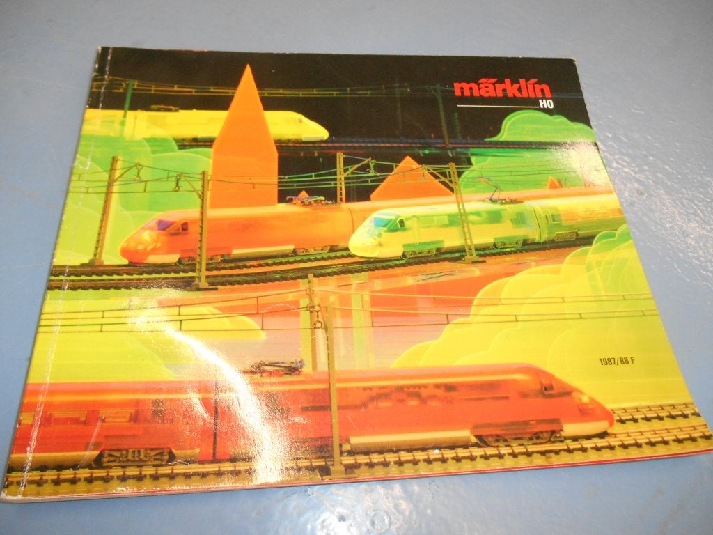 catalogue revue marklin 1987/1988, Enlèvement, Utilisé