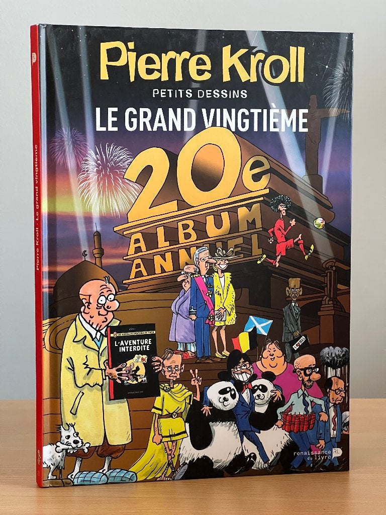 BD Pierre Kroll - 20 - Le grand vingtième (2014), Livres, BD, Enlèvement ou Envoi, Pierre kroll, Une BD, Comme neuf