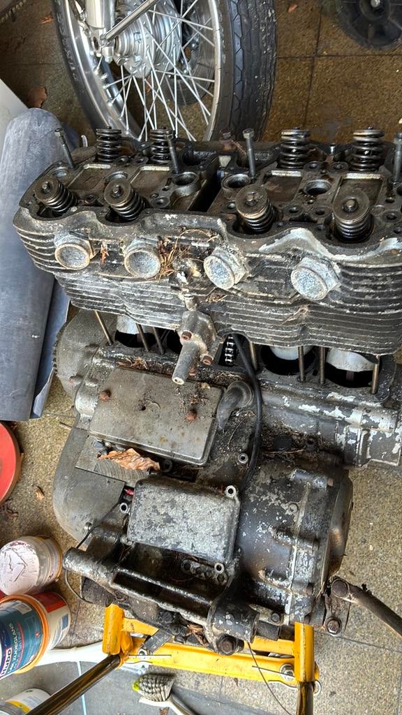 Motorblok cb 750 F jaren 70, Motoren, Ophalen, Gebruikt