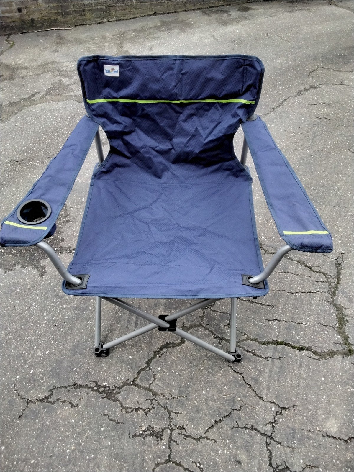 plooistoel max 150kg., Caravans en Kamperen, Ophalen, Zo goed als nieuw, Campingstoel