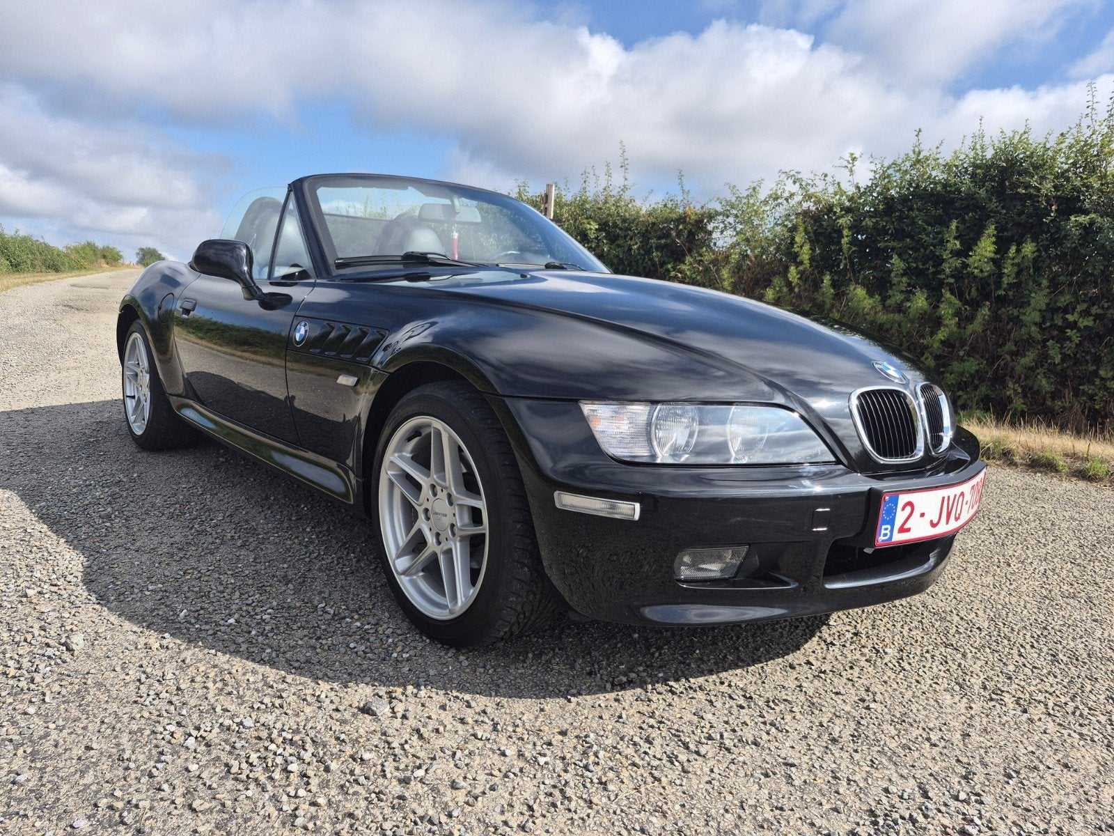 BMW Z3 36.000 kms état showroom!, Auto's, Zwart, Zwart, Leder, Particulier