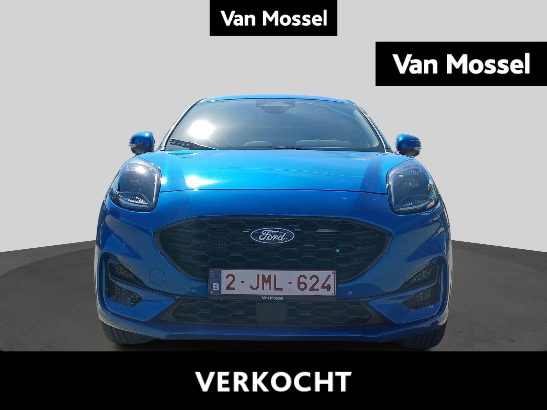 Ford Puma ST-Line X - Driver Assist - Winterpack Beschikbaar, Auto's, Voorwielaandrijving, Stof, Puma, Blauw