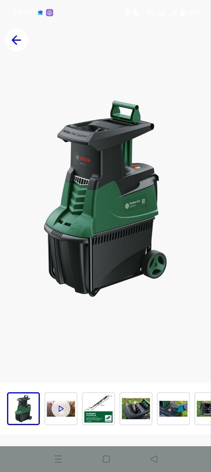 NIEUWE Bosch AXT 25 TC Hakselaar - 2.500 W, Ophalen, Nieuw, Met opvangbak, Bosch