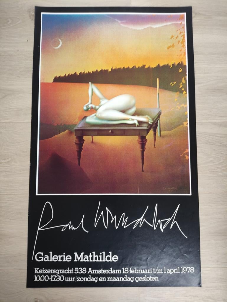 Affiche Paul Wunderlich -1978, Enlèvement