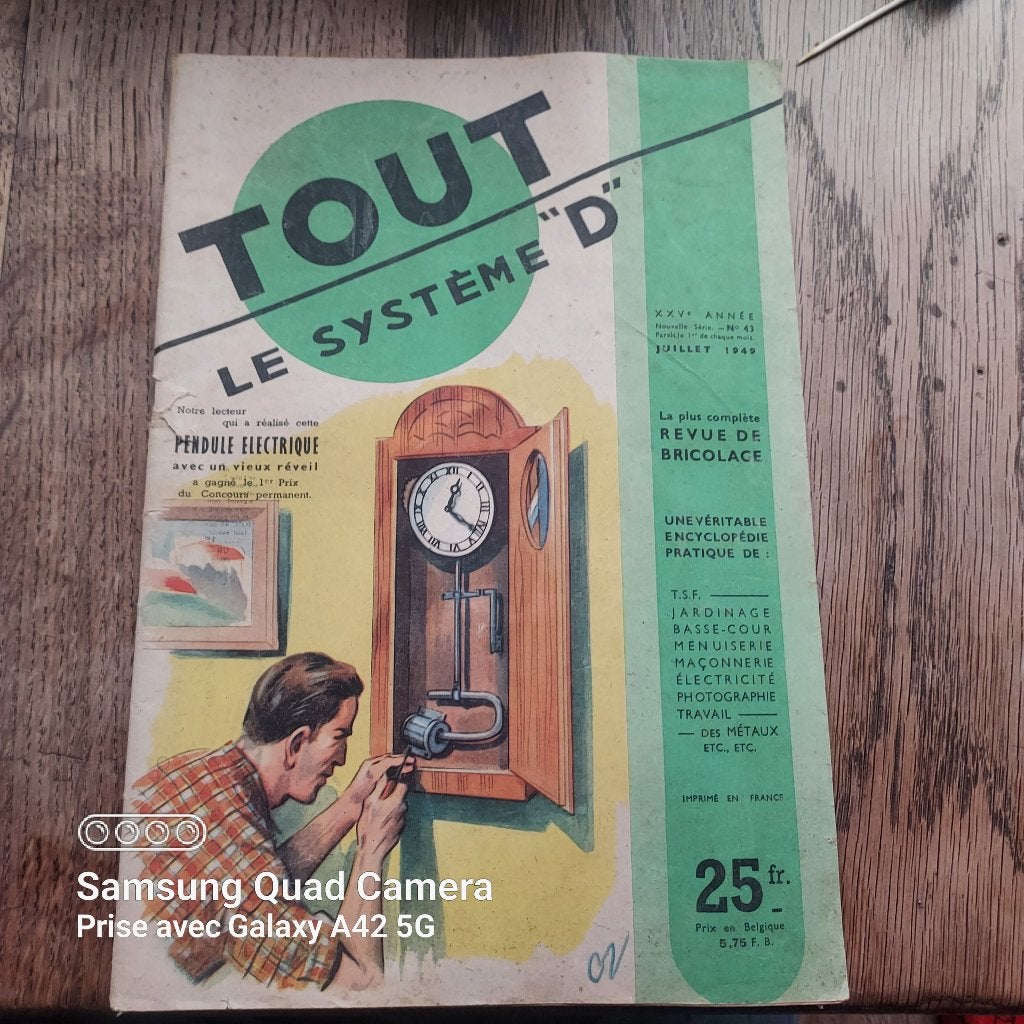 Reuves anciennes systeme D, Livres, Enlèvement, Utilisé, Autres types