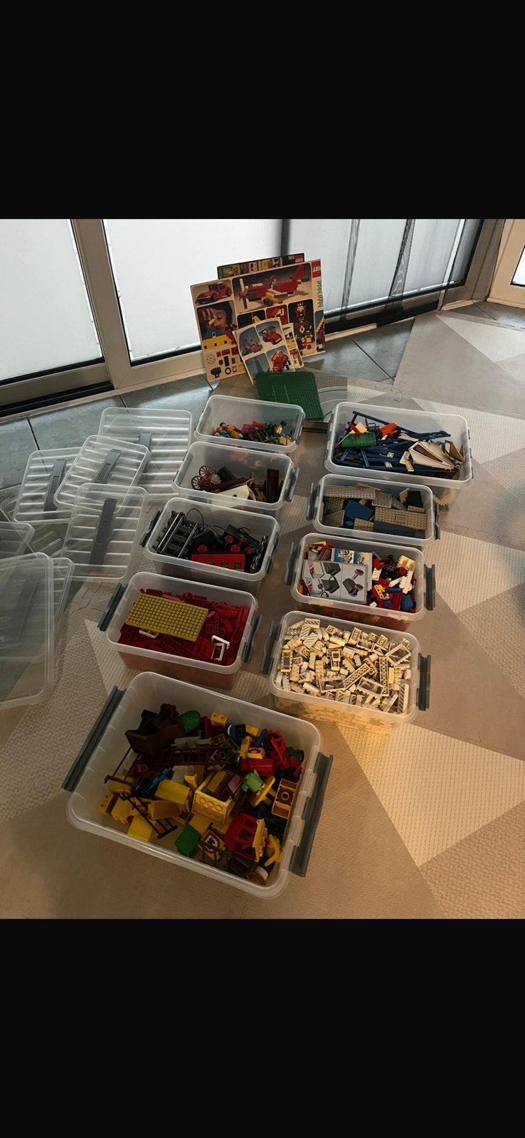 Lot Lego en Duplo, Kinderen en Baby's, Ophalen, Gebruikt