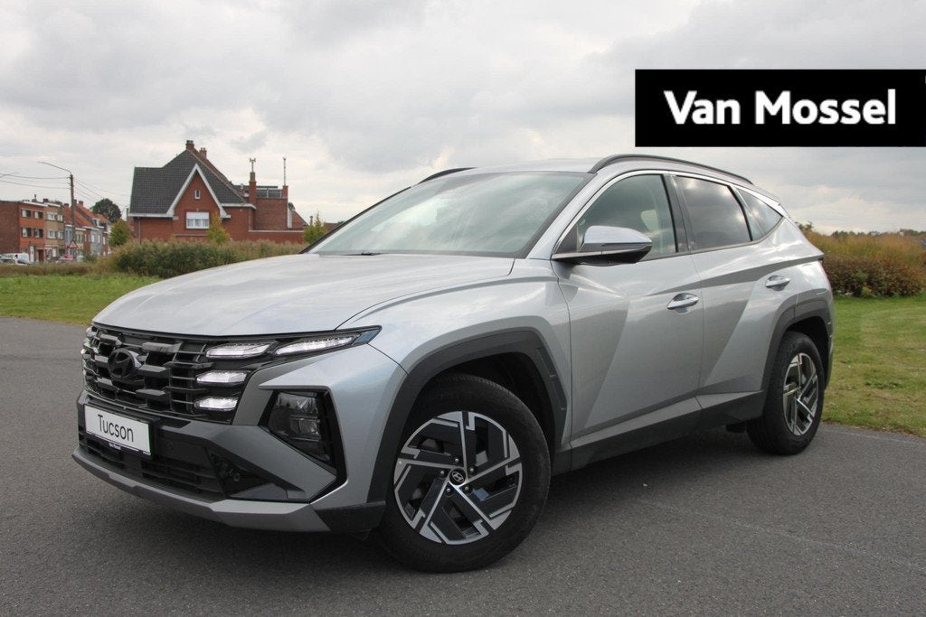 Hyundai Tucson 1.6 T-GDi 48V Feel 7-DCT | ACHTERUITRIJCAMERA, Auto's, Stof, Gebruikt, 4 cilinders, 159 pk