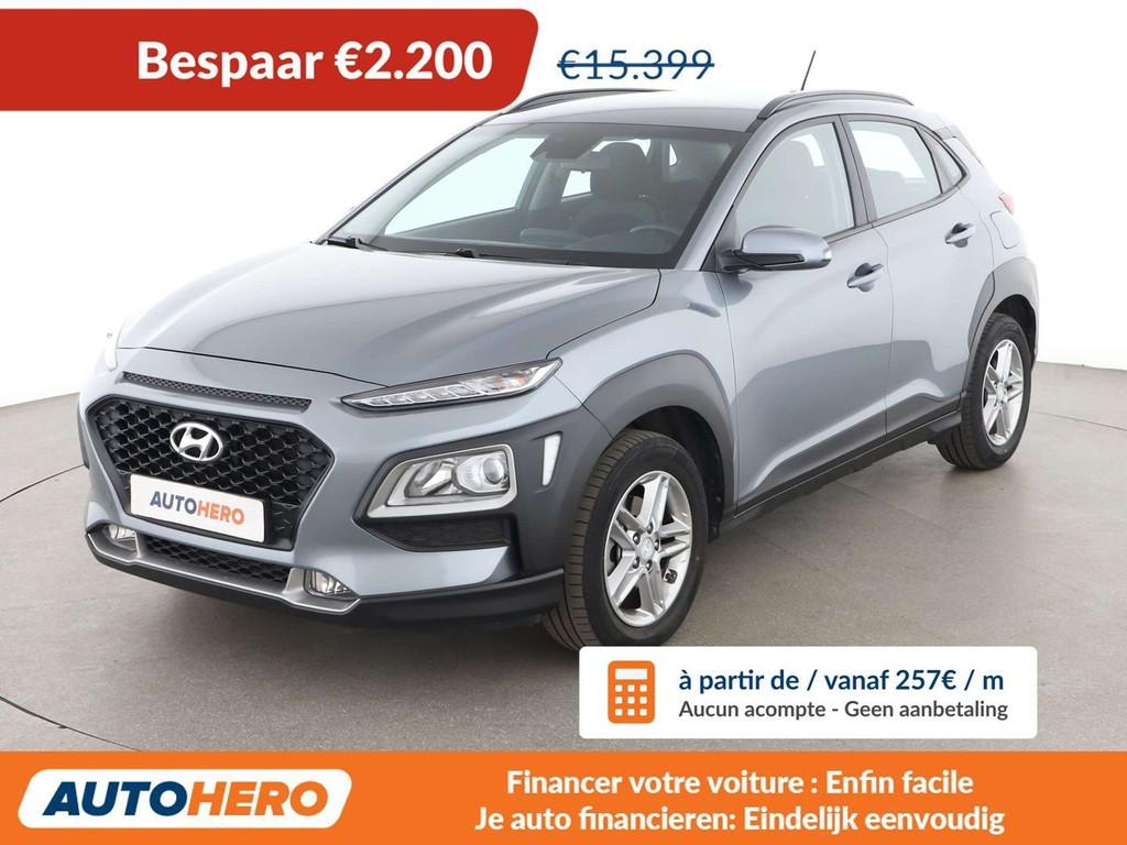 Hyundai KONA 1.0 TGDI Advantage 2WD (bj 2020), Auto's, Hyundai, Voorwielaandrijving, Stof, Gebruikt, Euro 6