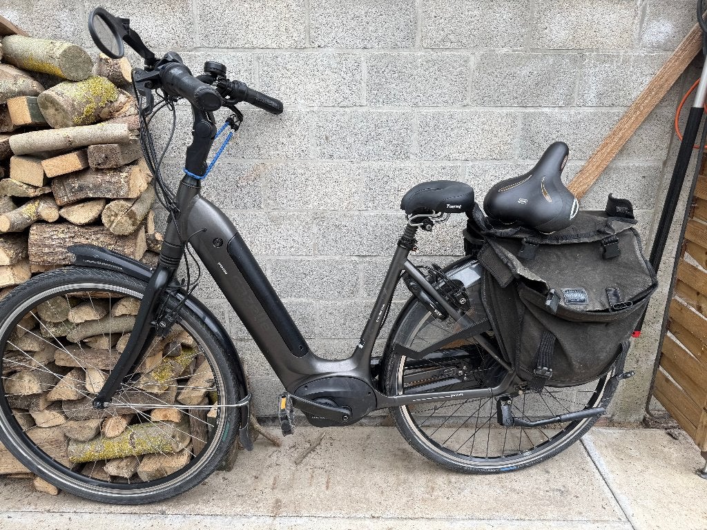 Gazelle Grenoble C380 HMB, Vélos & Vélomoteurs, Vélos électriques, Utilisé, Gazelle, 47 à 51 cm, 50 km par batterie ou plus, Enlèvement