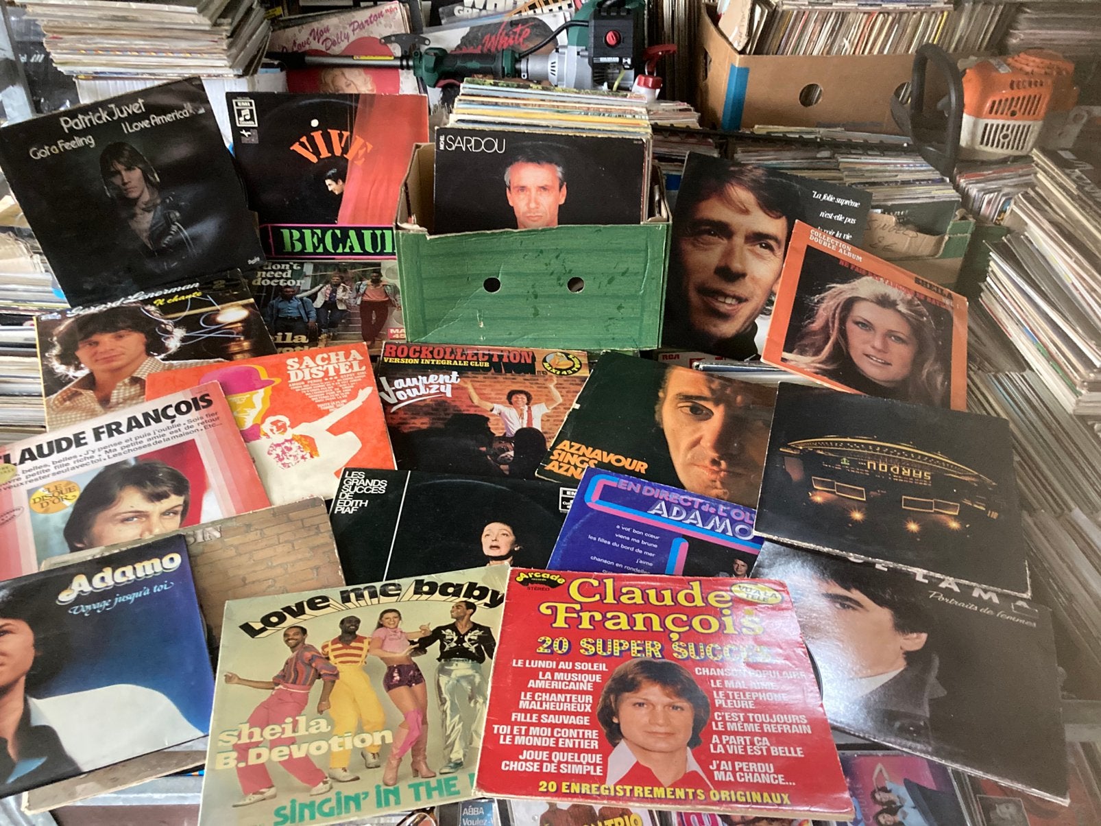 40 lp’s Frans, CD & DVD, Enlèvement ou Envoi, Comme neuf, LP