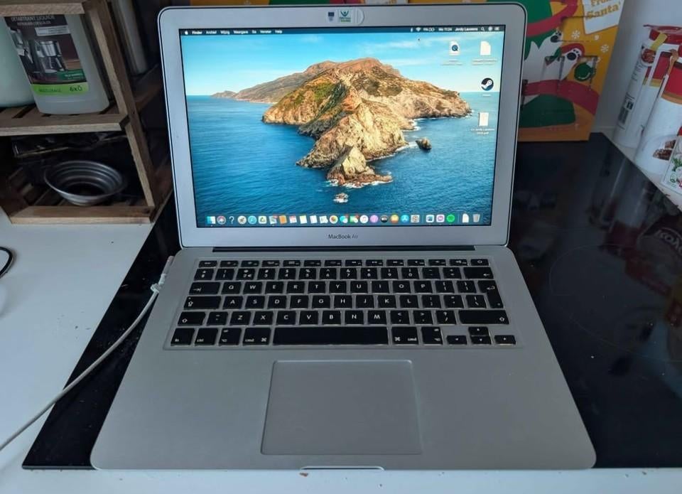 MacBook air 13 inch 2014 256GB silver, Computers en Software, Ophalen, Gebruikt, 256 GB, 13 inch