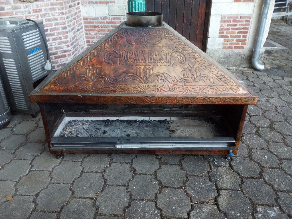 houtskooloven, Ophalen, 100 tot 150 cm, 100 tot 150 cm, Zo goed als nieuw