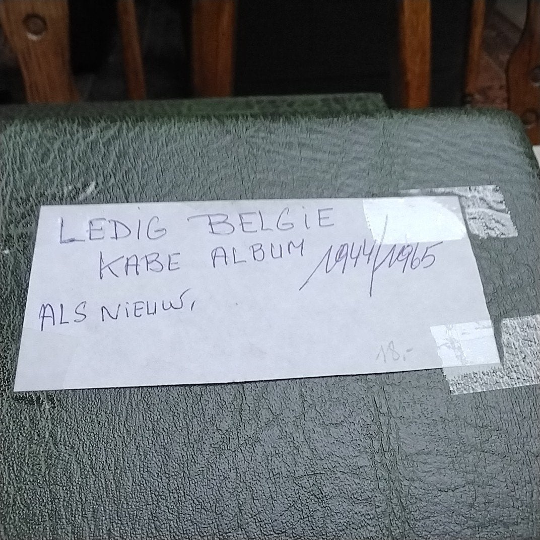 BELGIE sort l'album KABE LUXE 1944/1965 comme neuf., Enlèvement ou Envoi