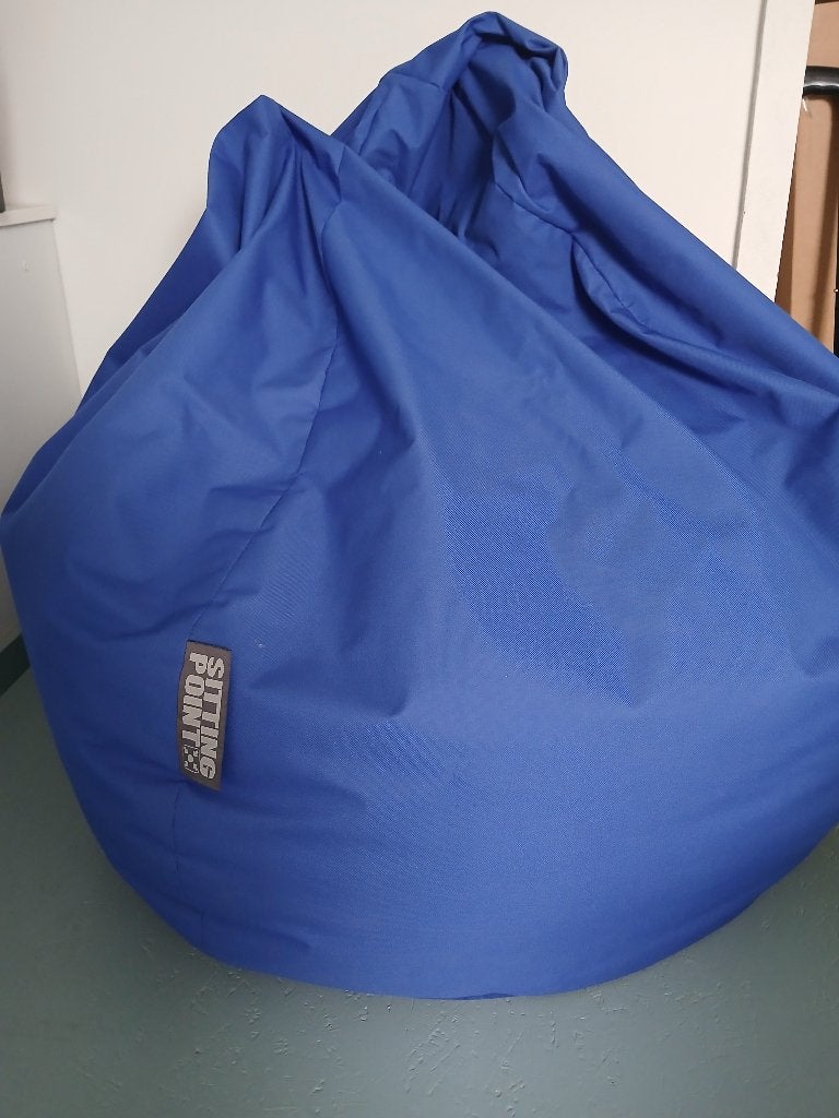 Pouf/Pouf, Maison & Meubles, Enlèvement, Comme neuf, Bleu, Pouf