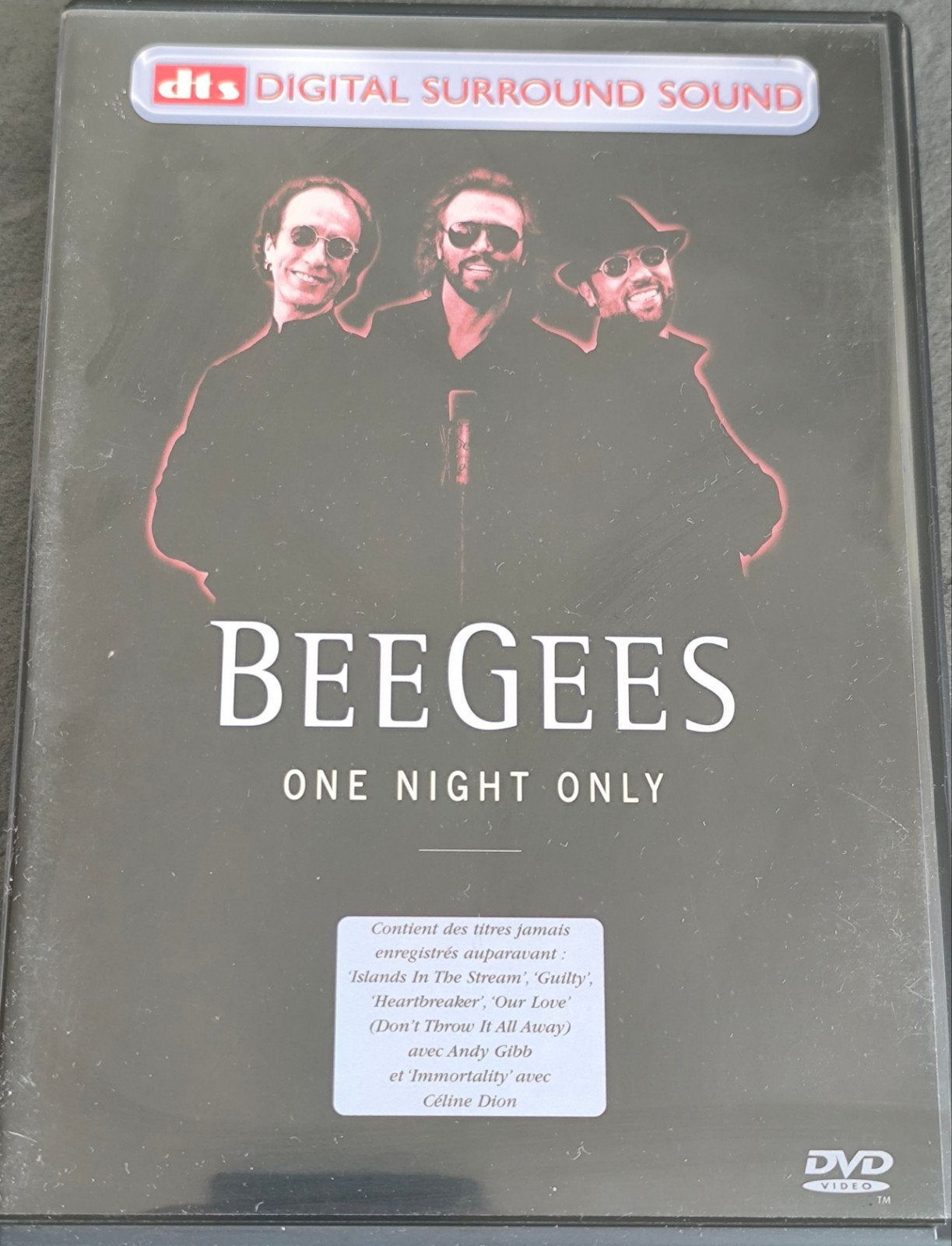 DVD The Bee Gees Live, one night only, Enlèvement ou Envoi, Concert