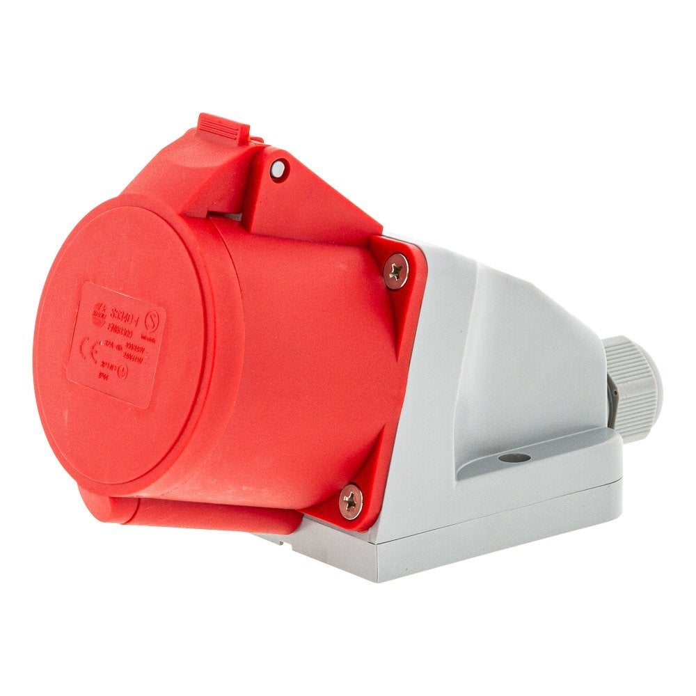 CEE wandcontactdoos 5 polig 32A, Envoi