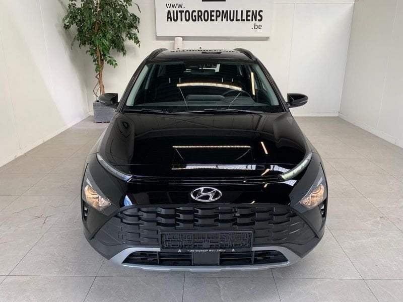 Hyundai Bayon T-GDi 48V Techno 7DCT, Stof, Gebruikt, Zwart, 100 pk
