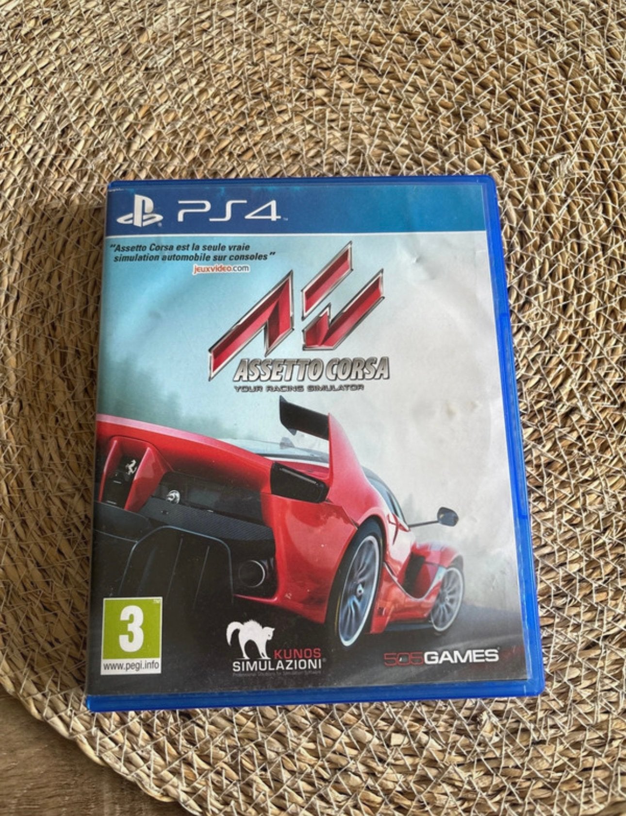 Jeu PS4 Assetto Corsa, Games en Spelcomputers, Games | Sony PlayStation 4, Ophalen of Verzenden, Gebruikt