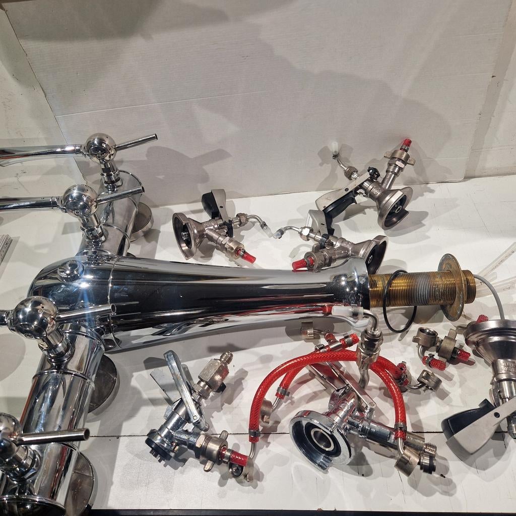 Professionele 4 taps biertap , tap tapkraan met verlichting, Zakelijke goederen, Ophalen of Verzenden