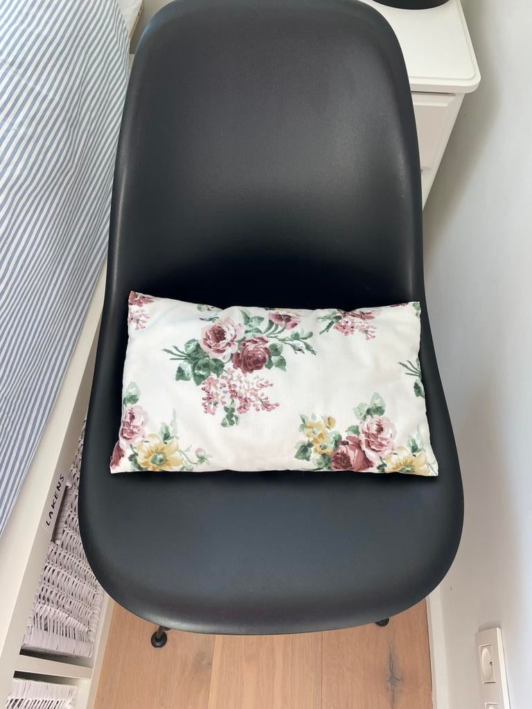 Coussin déco, Enlèvement ou Envoi, Comme neuf, Blanc, Rectangulaire
