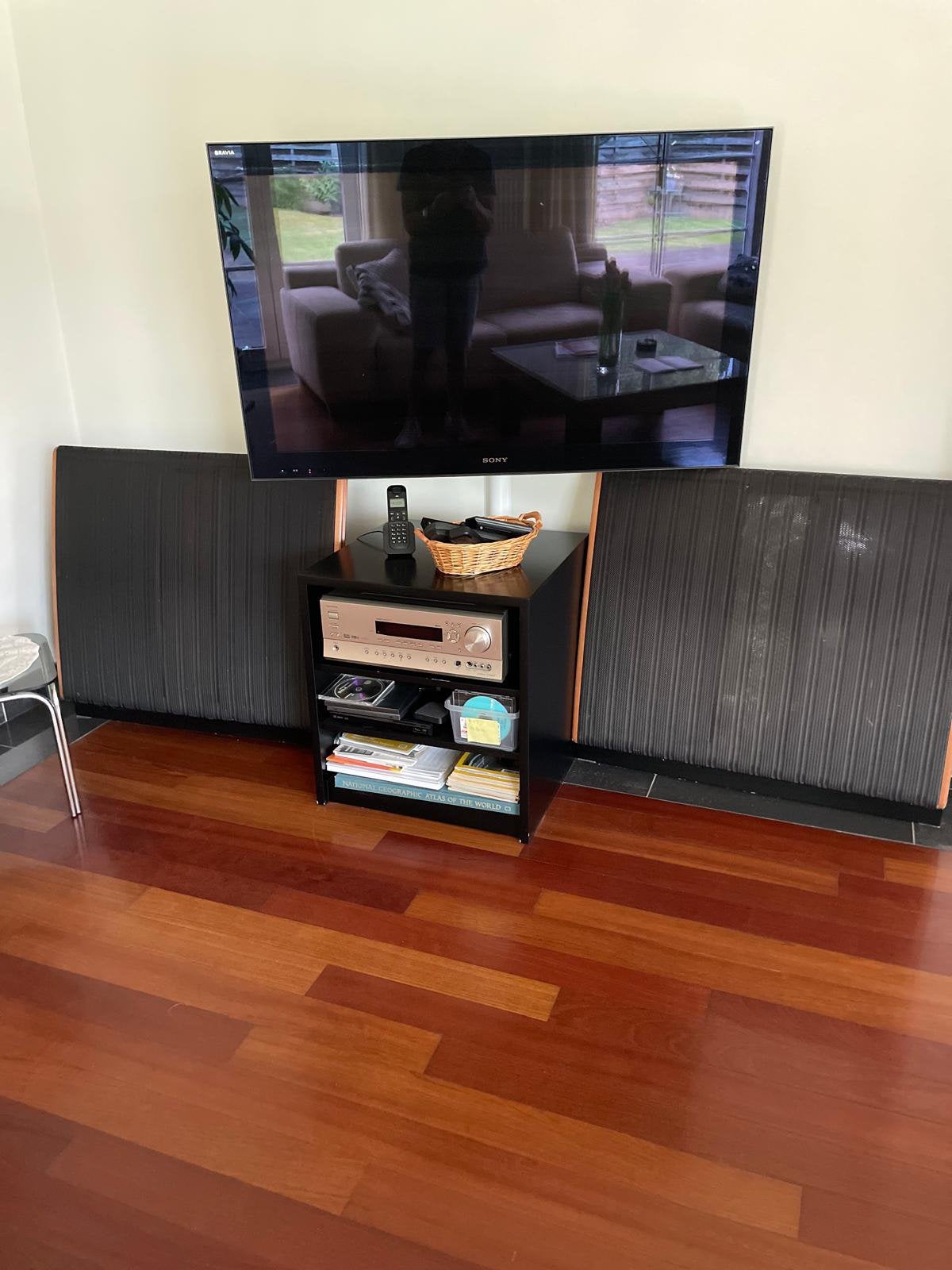 Vintage Quad ESL  uit het jaar 1957, Audio, Tv en Foto, Luidsprekerboxen, Gebruikt, Overige typen, Inclusief microfoon, Ophalen