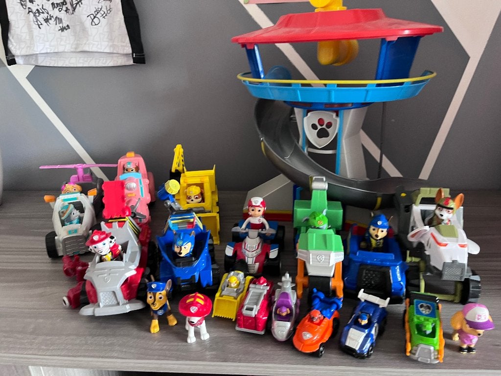Paw patrol speelgoed, Ophalen, Gebruikt