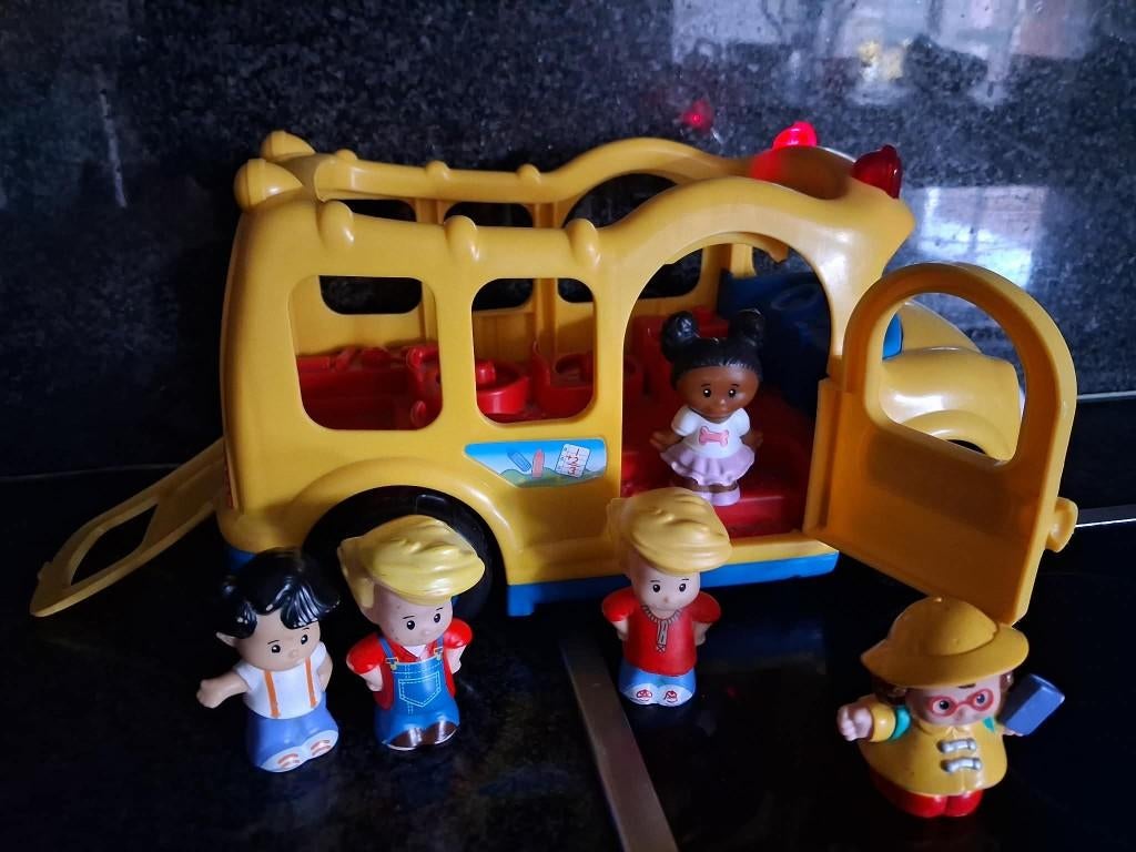 Bus My Little People (Fisher Price), Ophalen of Verzenden, Auto of Voertuig, Met licht