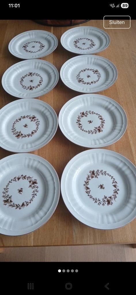 Zeer mooi koffieservies met dessertbordjes, Eschenbach, Enlèvement