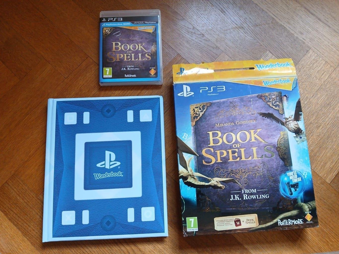 Book of spells Jeu PS3 + book, Enlèvement ou Envoi, Utilisé
