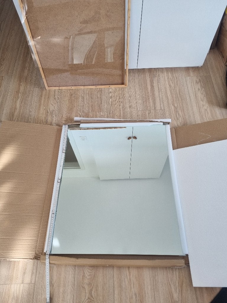 miroir 80x70, Neuf, Moins de 100 cm, Enlèvement, 50 à 75 cm