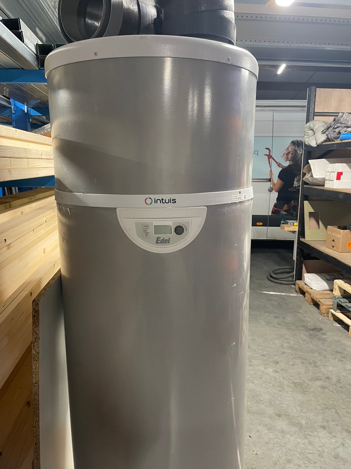 Warmtepompboiler inox, Bricolage & Construction, Enlèvement, Comme neuf