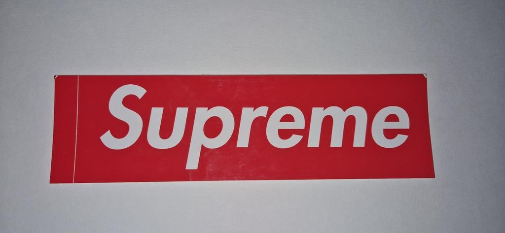 Supreme sticker, Ophalen