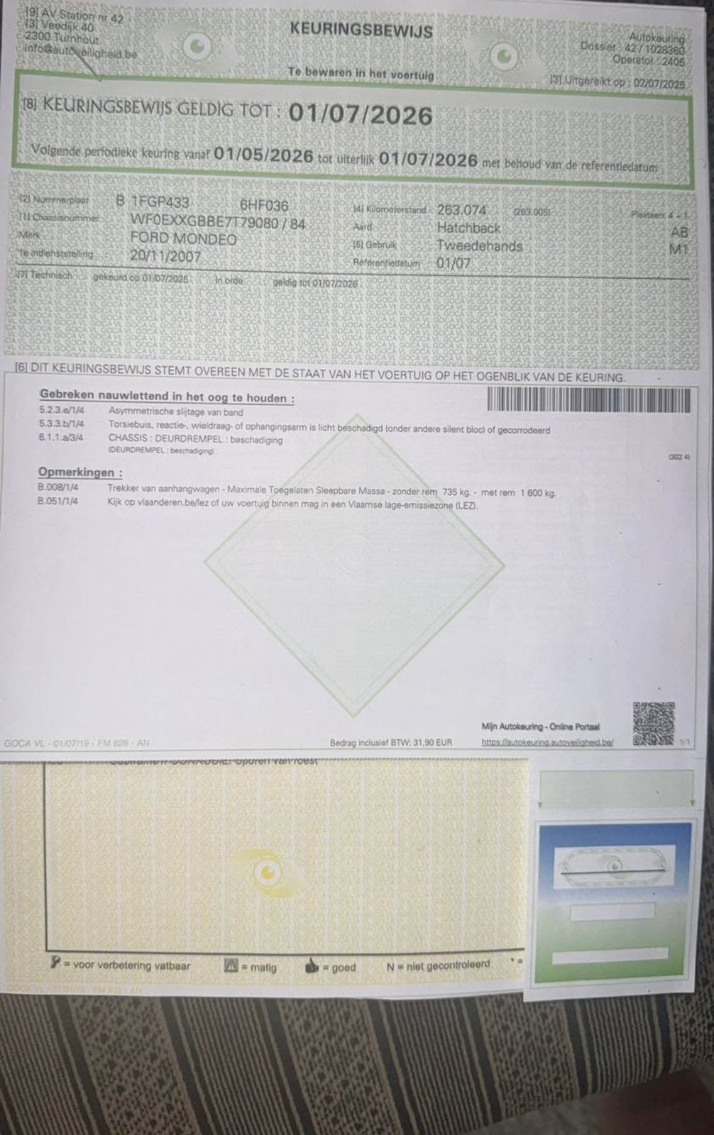Te koop ford mondeo, Auto's, Mondeo, Bedrijf, Diesel, Euro 4