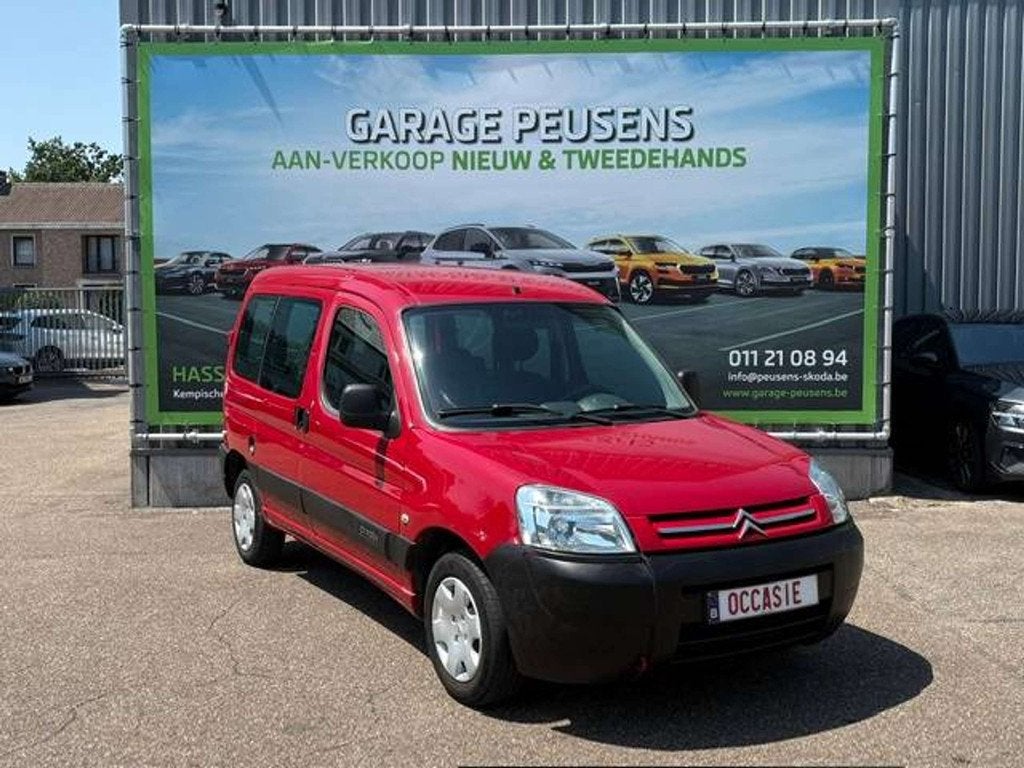 Citroën Berlingo 1.4i (bj 2006), Stof, Zwart, Overige kleuren, Citroën