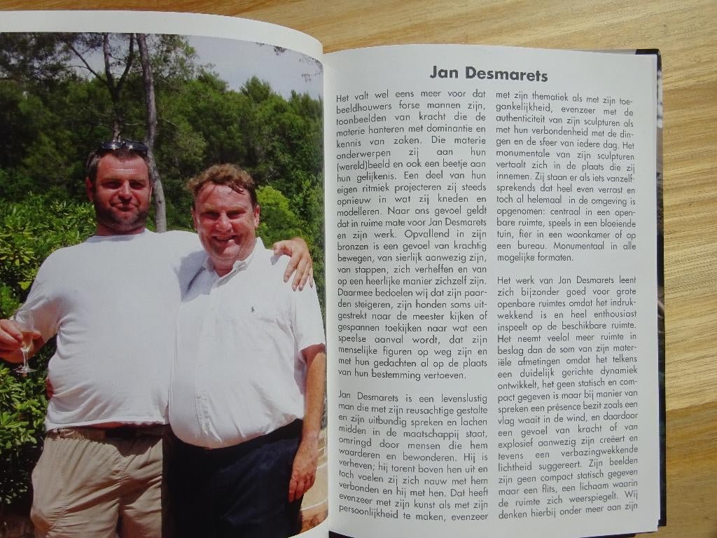 Jan Desmarets, 2003, Guy Pieters, Ophalen of Verzenden, Zo goed als nieuw, Beeldhouwkunst