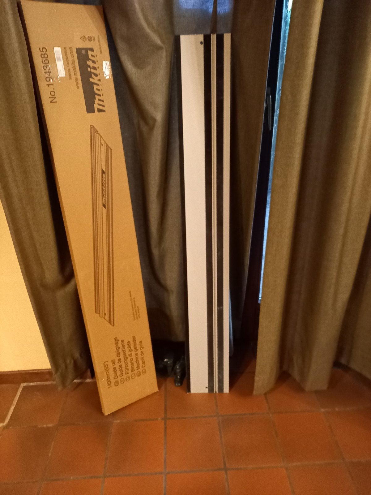 Rail de guidage, Enlèvement