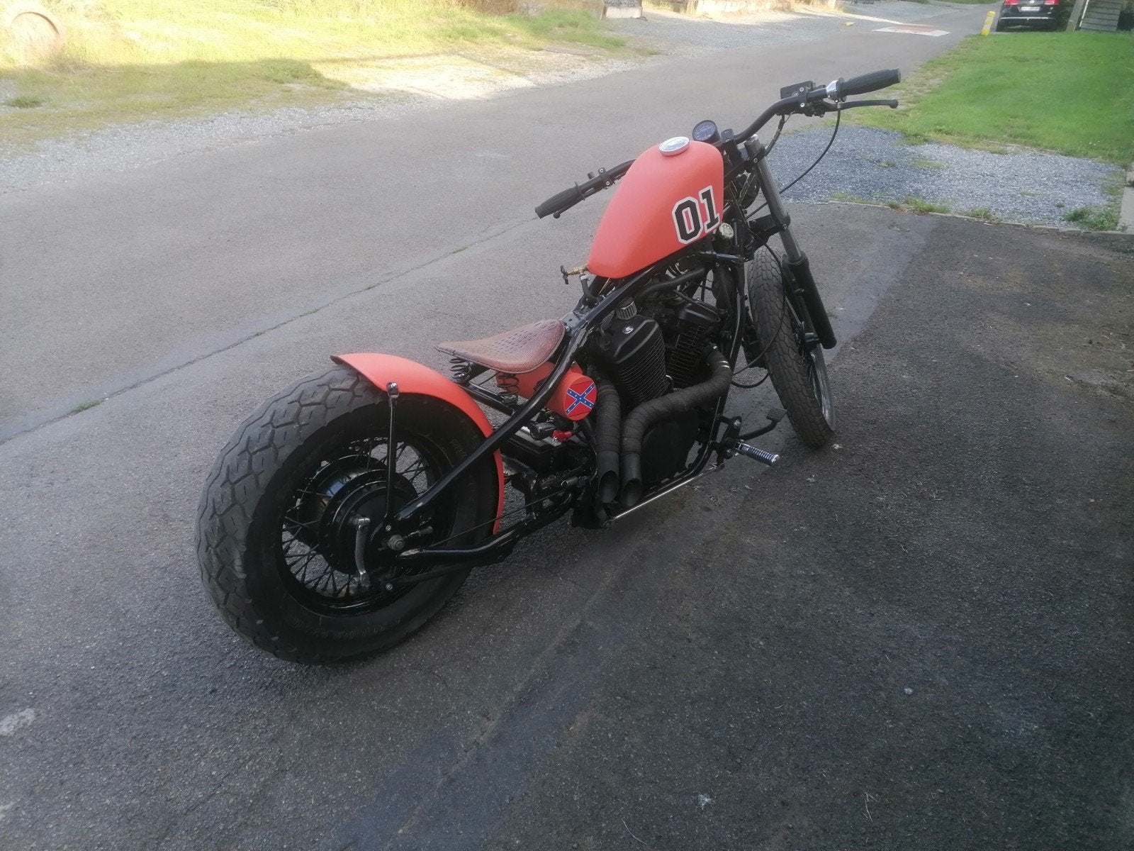 Shadow 600, VL600, Motoren, 2 cilinders