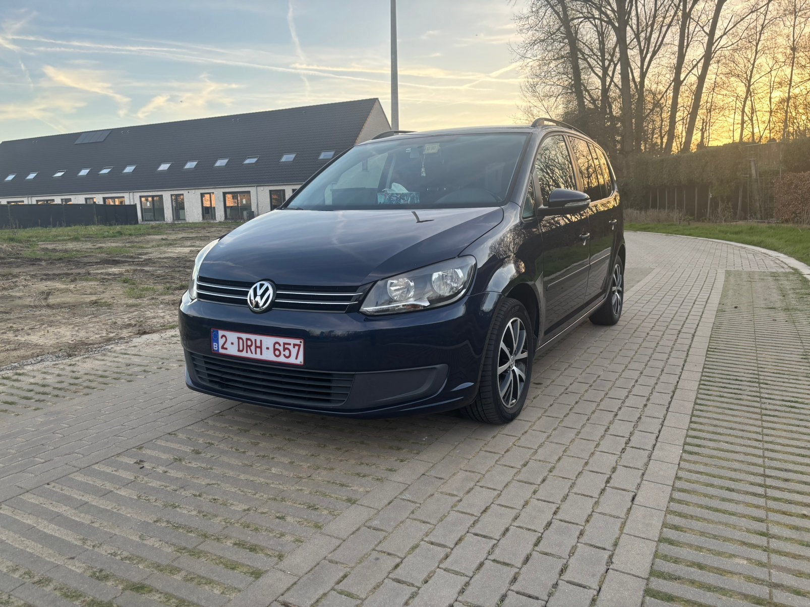 Volkswagen touran 1.6TDI, Auto's, Automaat, Leder, Particulier, Te koop