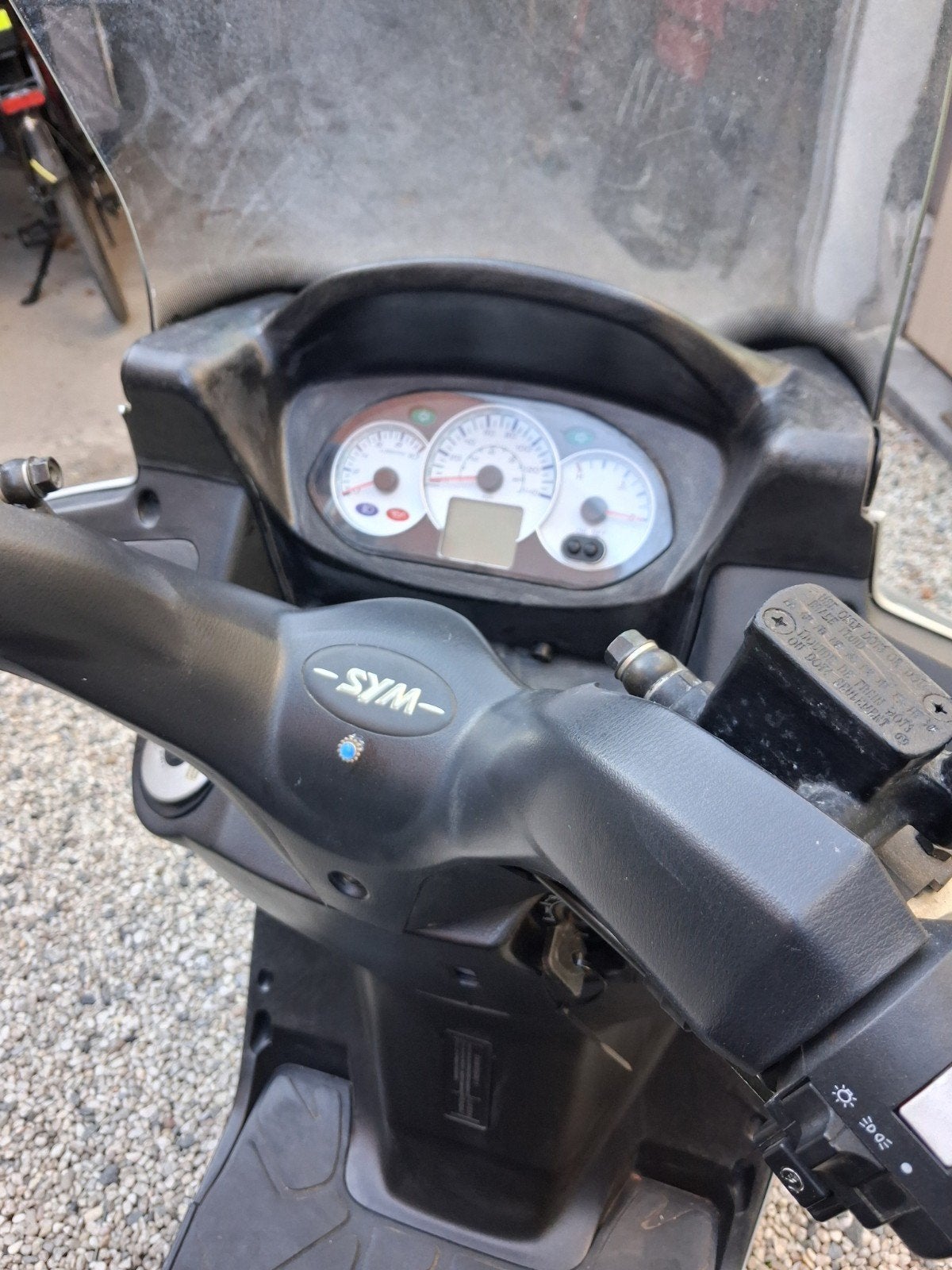 Sym 125 cc, Enlèvement