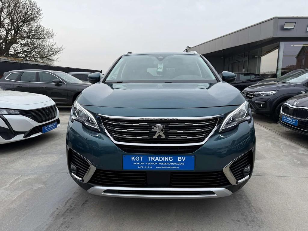 Peugeot 5008 1.2i AUTOMAAT 7 ZIT LEDER NAVIGATIE CARPLAY LED, Auto's, Automaat, Gebruikt, 1199 cc, 1505 kg
