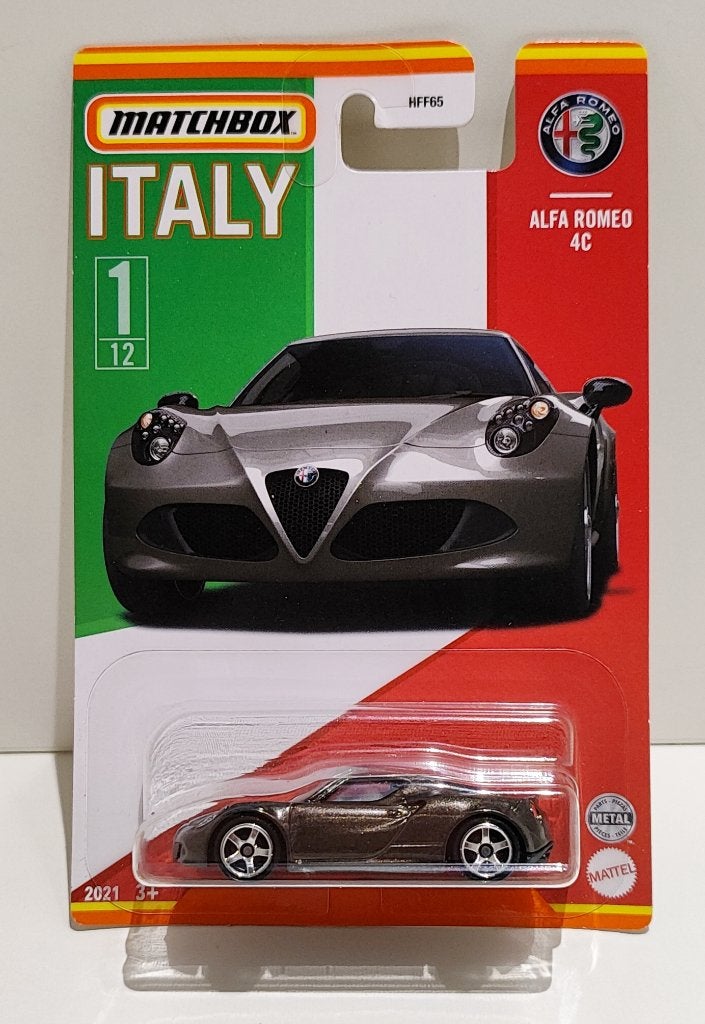 Matchbox Alfa Romeo 4C Italia Series (2021), Enlèvement ou Envoi
