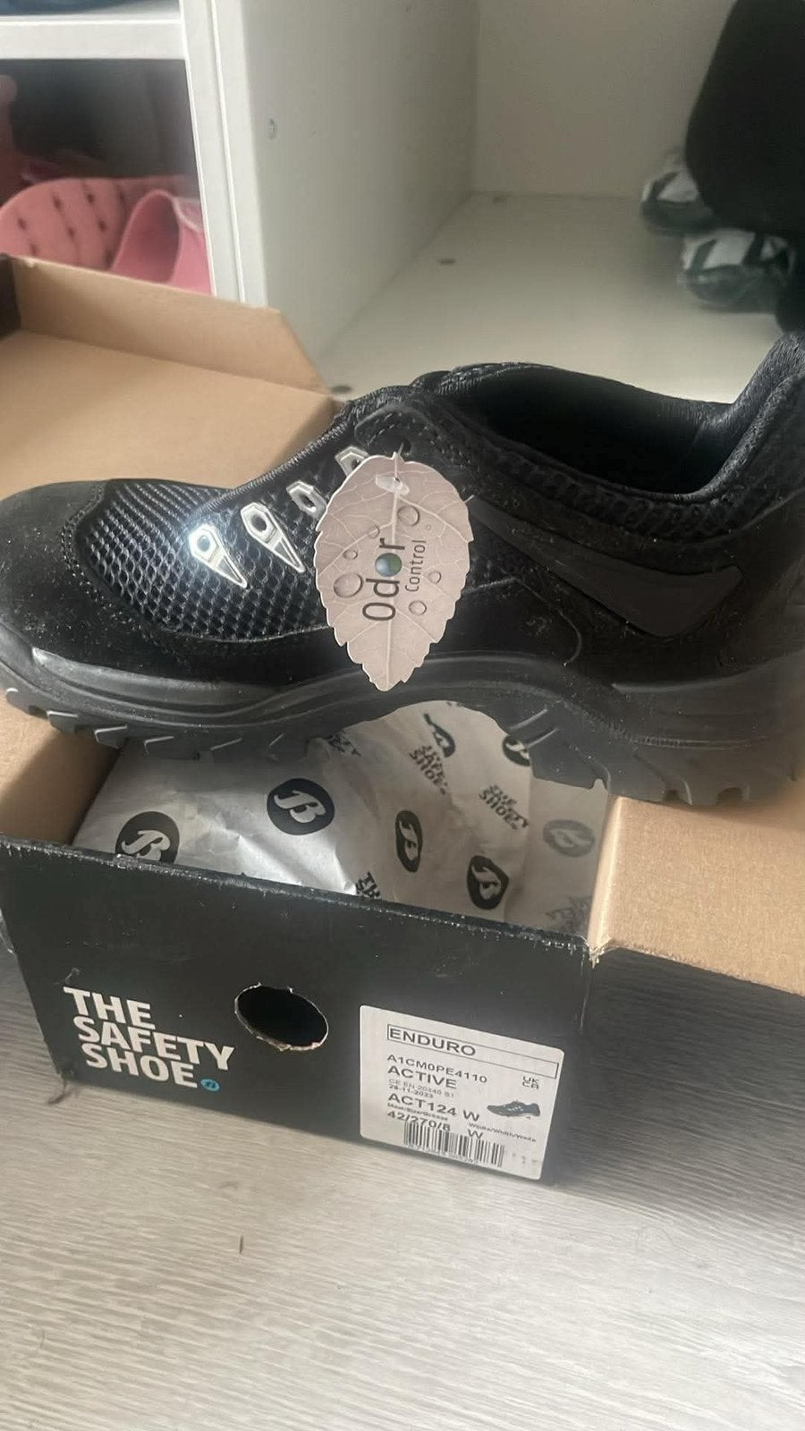 Nouvelles chaussures de sécurité, Enlèvement, Comme neuf