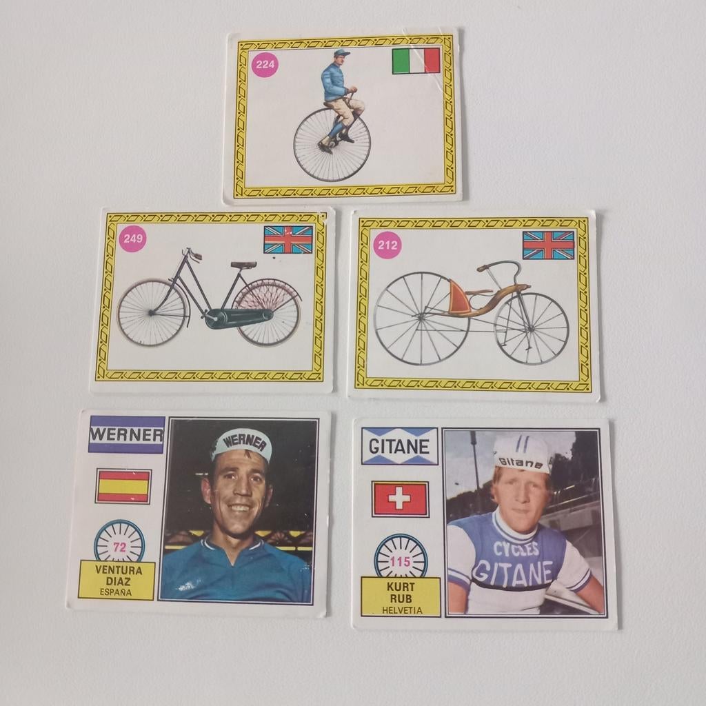 5x Panini Sprint 72, Ophalen of Verzenden