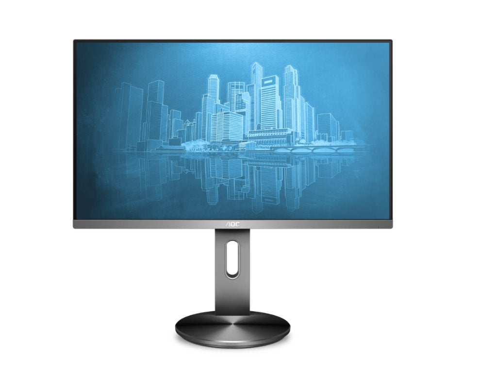 Moniteur Full HD 24 pouces AOC, comme neuf, Informatique & Logiciels, Haut-parleurs intégrés, HD, IPS, Enlèvement ou Envoi