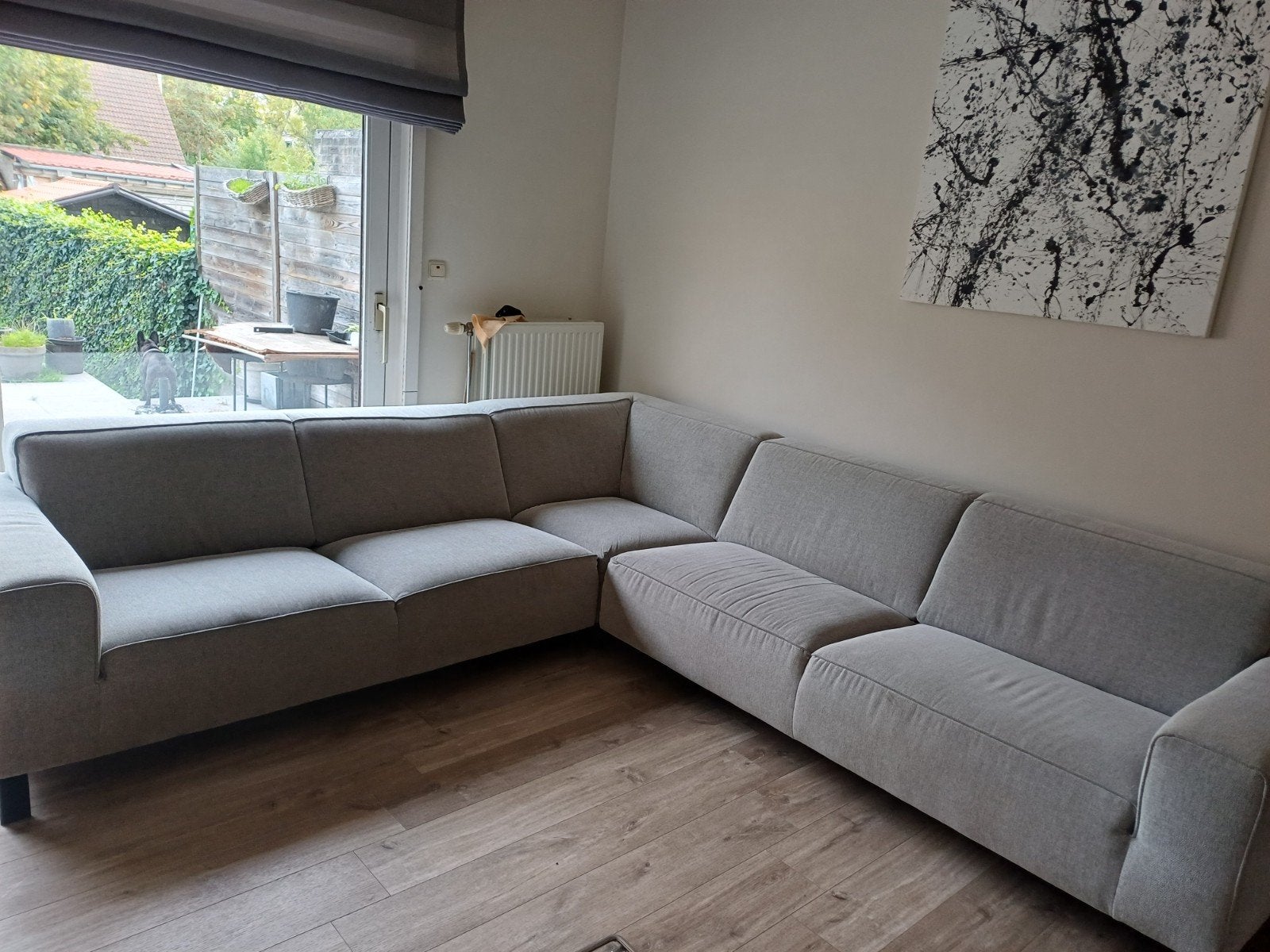 hoeksalon/hoekzetel, Ophalen, Zo goed als nieuw, Stof