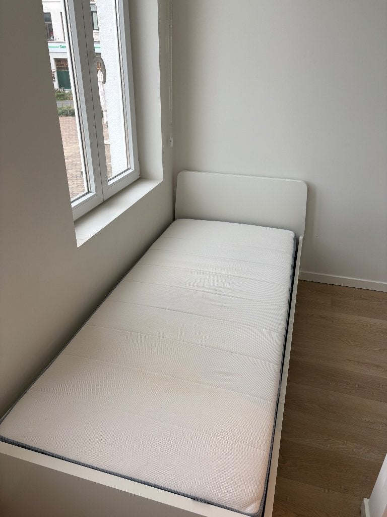 Eenpersoonsbed (bed + lattenbodem + matras), Ophalen