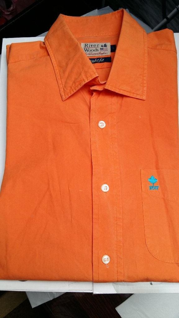 HEMD, Ophalen, Oranje, Zo goed als nieuw, Halswijdte 41/42 (L)